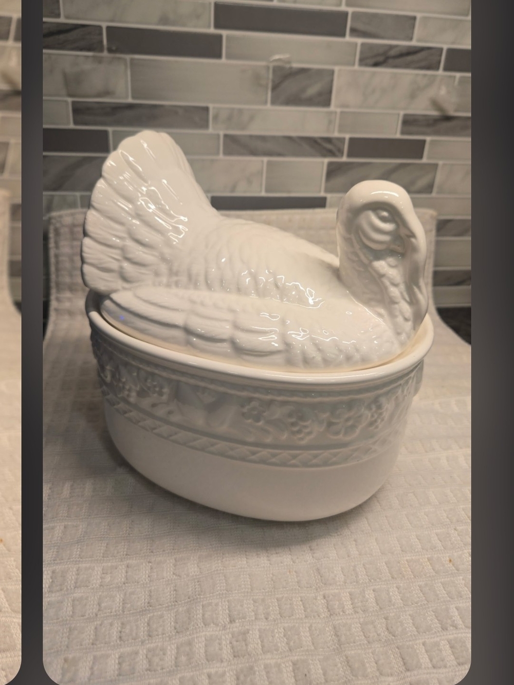 Vintage Himark Chesapeake Collection Ceramic Turkey Tureen Lidded Soup Server